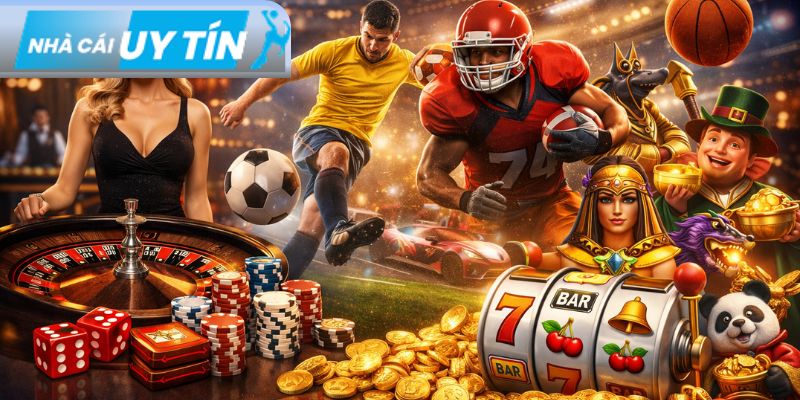 Hệ thống sảnh game phong phú, vận hành ổn định